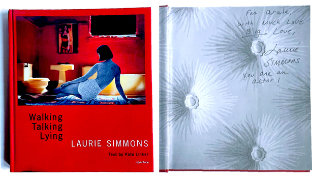 Walking, Talking, Lying (hand signed and inscribed by Laurie Simmons)