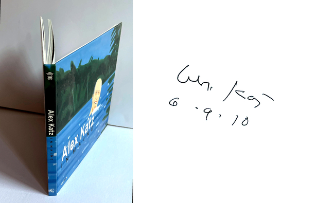 Alex Katz in Maine (hand signed and dated by Alex Katz)
