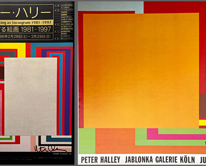 Peter Halley Poster Collection 1988-2022