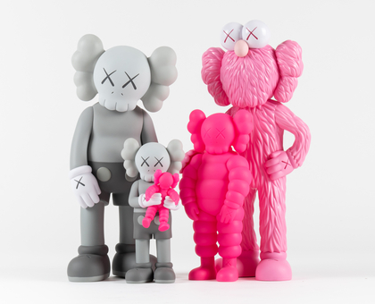 KAWS, Worldwide Tour 2 OriginalFake 6th Anniversary: 1000% Bearbrick  (2012), Available for Sale