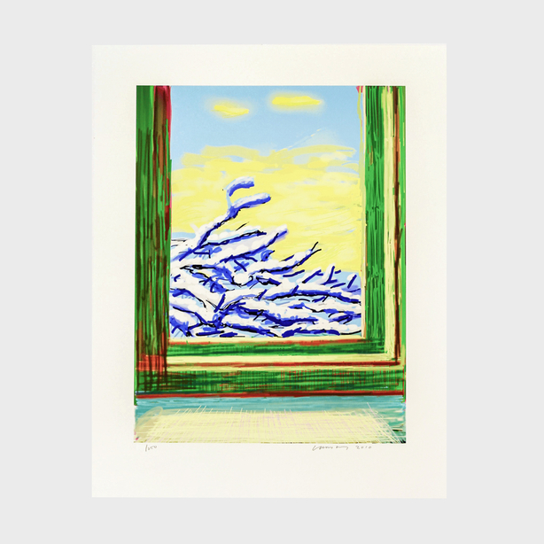 My Window. Art Edition (No. 501–750), iPad drawing ‘No. 610', 23rd December 2010