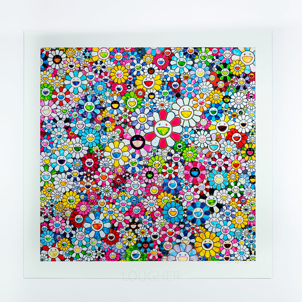 Flowers with Smiley Faces