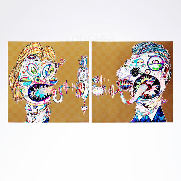 Homage to Francis Bacon (Study for Head of Isabel Rawsthorne and George Dyer)
