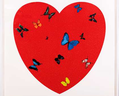 Damien Hirst: Love, Skulls, and Butterflies