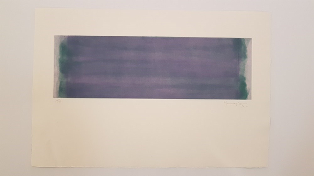 Composición, (in Green/Purple/Lilac)