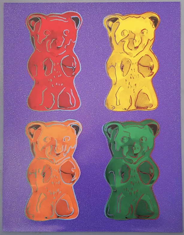 Gummibears #1 (Pop Art, Andy Warhol) 