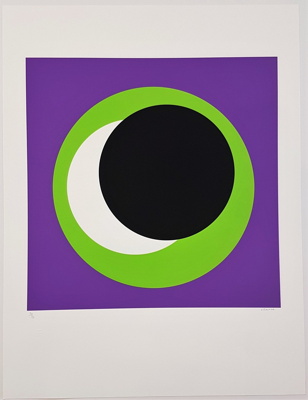 Black and Green Circle (Cercle noir et vert)