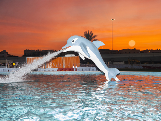 Dolphin Fountain