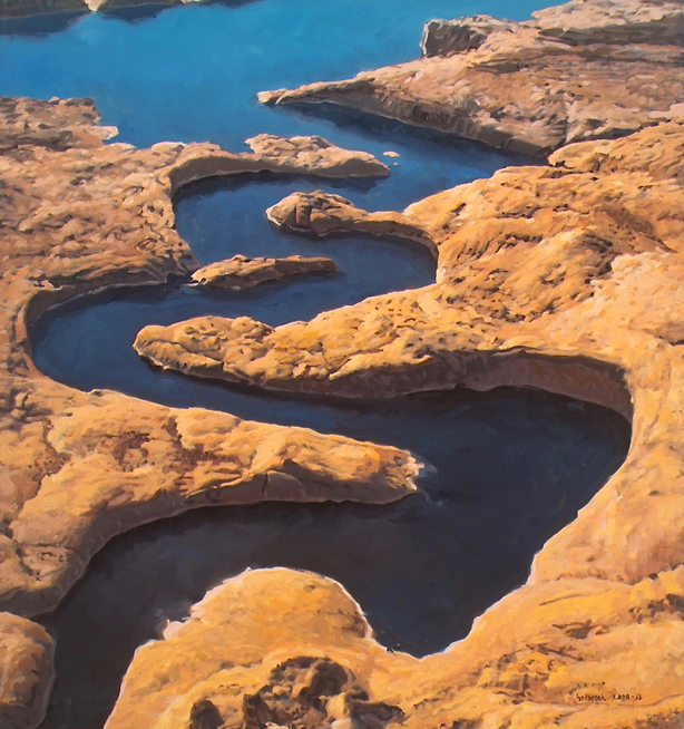 Lake Powell with Boat