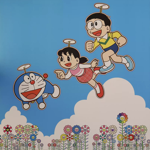 Takashi Murakami. Superflat doraemon