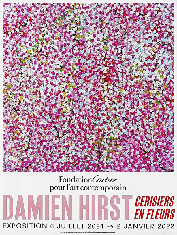 Damien Hirst Foundation Cartier Cerisiers En Fleurs Cherry Blossom