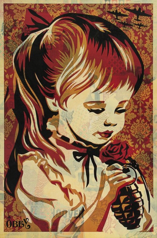 Shepard Fairey War By Numbers