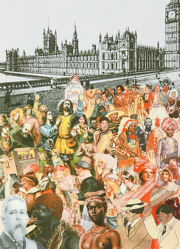 Peter Blake World Tour: Multi-Ethnic Crowd