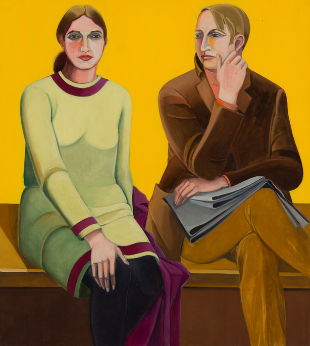 Double Portrait, Yellow Space (Ethel & Seymour)