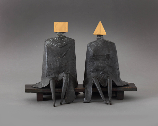 Maquette I – Sitting Couple on Bench