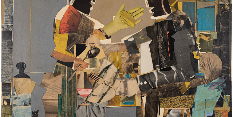 Romare Bearden & Nancy Grossman: Collage in Dialogue