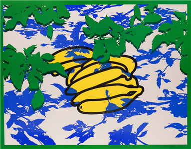 Bananas and Leaves by Patrick Caulfield