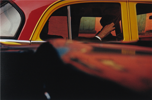 Taxi by Saul Leiter